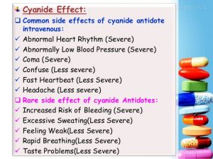 CYANIDE SIDE EFFECT 
